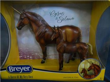 Spanish Stallion and Lipizzaner Foal - Cyrus & Solana