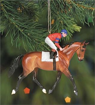 Citation race horse ornament