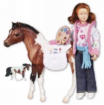 Breyer mini whinnie art class set