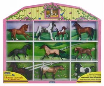 Stablemates display barn and horses