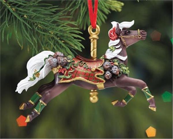 Breyer 2016 Carousel Horse ornament Tartan