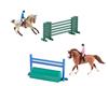 Stablemates Horse & Rider English Appaloosa