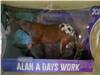 Alan a days work spotted mule