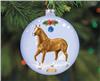 Artist Signature Glass Ornament 2014