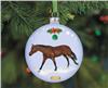Artist Signature Glass Ornament 2014