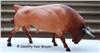 Breyer Spanish Fighting Bull Red Roan FLINT