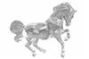 Girl from Ipanema Crystal Horse Breyer