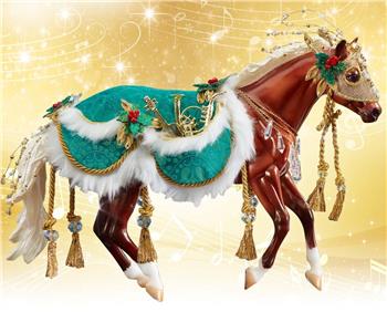 2019 Christmas Holiday Model Horse Breyer NEW Minstrel Stirrup Ornament
