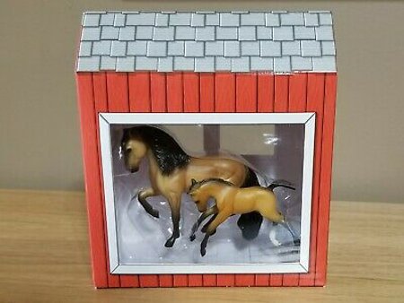 Lusitano Stallion and foal stablemates