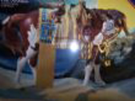 Porcelain Indian Pony in Costume