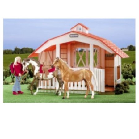 Breyer Classic Barn with Pinto arabian