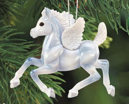 Angel Fillies Ornament - Blue Holiday 2014