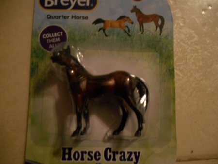 Bay Quarter Horse Stablemate Horse Crazy