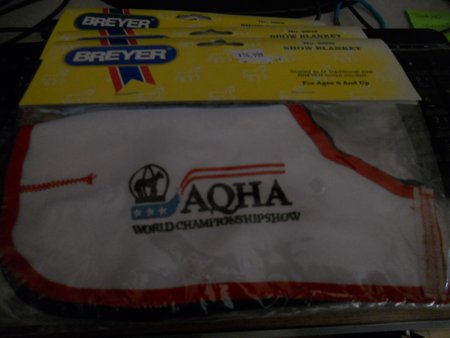 Breyer Show Blanket AQHA