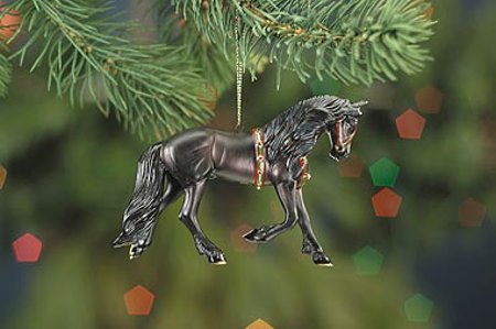 Friesian Horse Ornament 2004