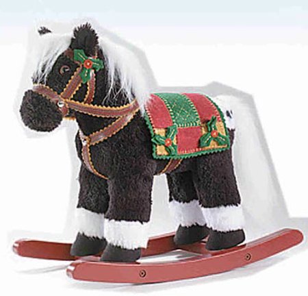 Mistletoe rocking Horse