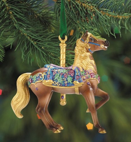 Renaissance Stander Carousel Horse Ornament