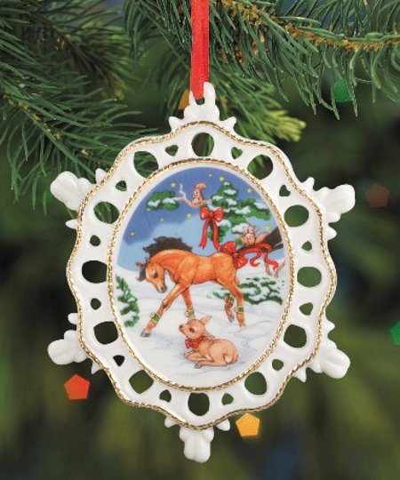 Winter in the Woods Breyer Buddies Ornament