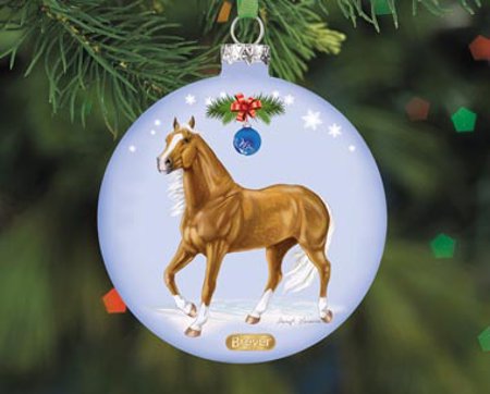 Artist Signature Glass Ornament 2014